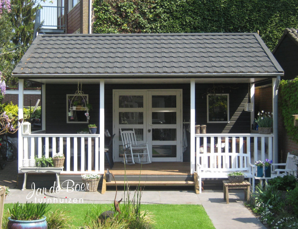 Tuinhuizen met veranda | Tuinhuis maat? Jan de Boer Tuinhuizen!