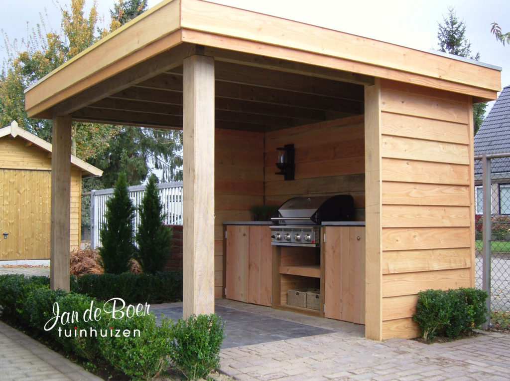 Oprichter Dodelijk Peuter Buitenkeuken - De mooiste buitenkeukens bij Jan de Boer Tuinhuizen!