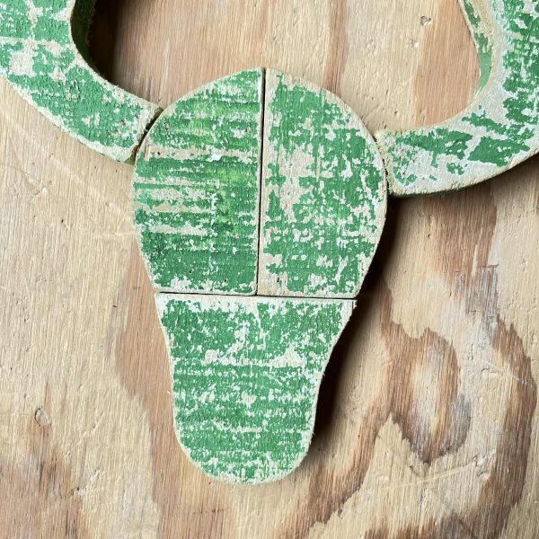 Houten hertje met touw - 110 - Afbeelding 3