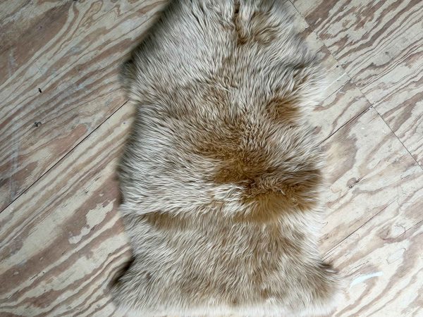 Schapenvacht kort beige/camel - 17