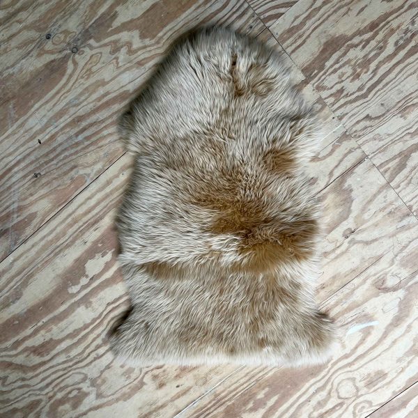 Schapenvacht kort beige/camel - 17