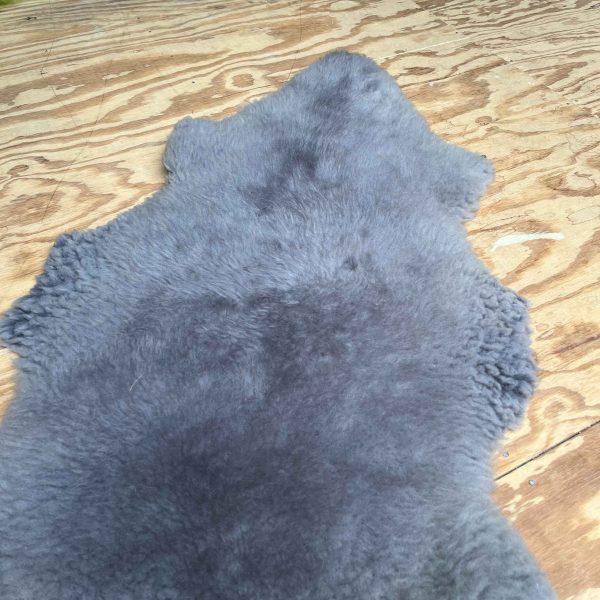 Schapenvacht kort grijs/blauw - 22 - Afbeelding 2