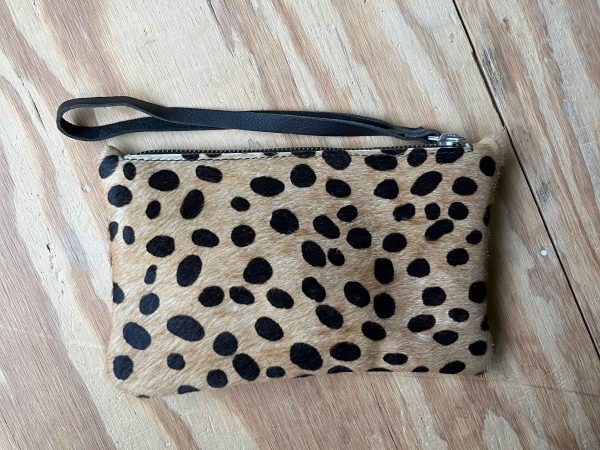 Koeienhuid clutch cheetah - 68