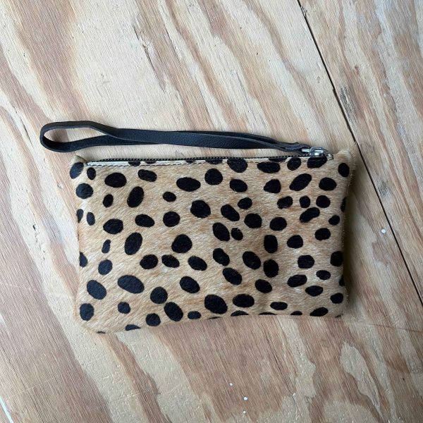Koeienhuid clutch cheetah - 68