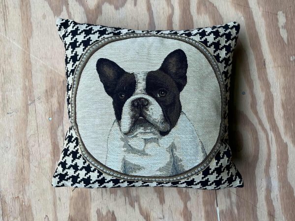 Sierkussen gobelin hond klein - 85