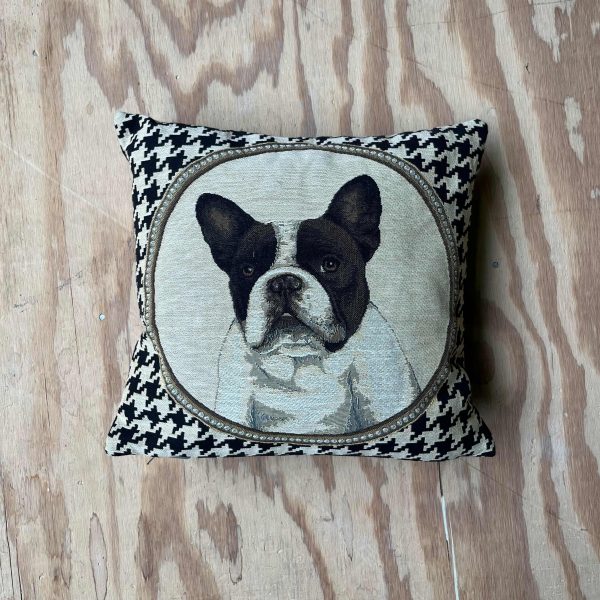 Sierkussen gobelin hond klein - 85