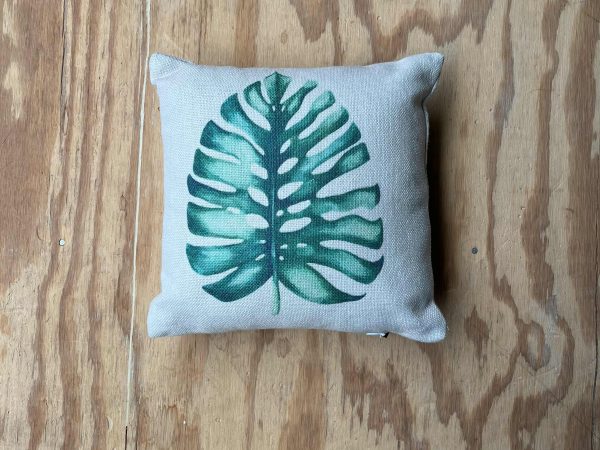 Kussen monstera klein - 98