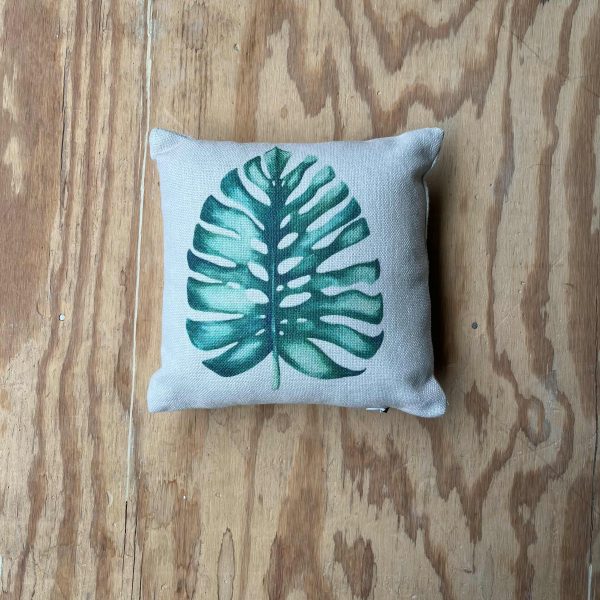 Kussen monstera klein - 98