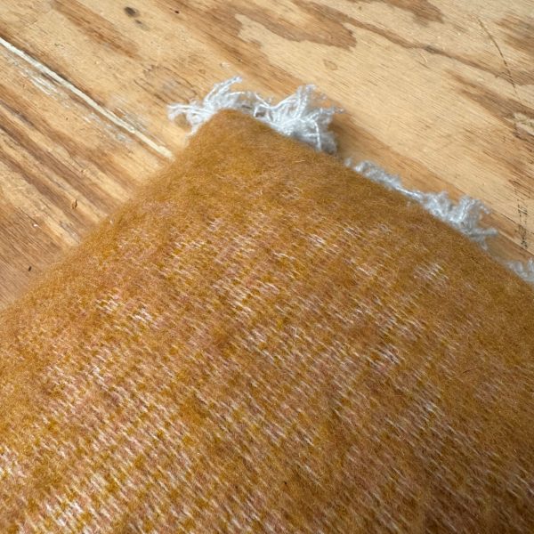 Sierkussen oranje met tassels - Afbeelding 2