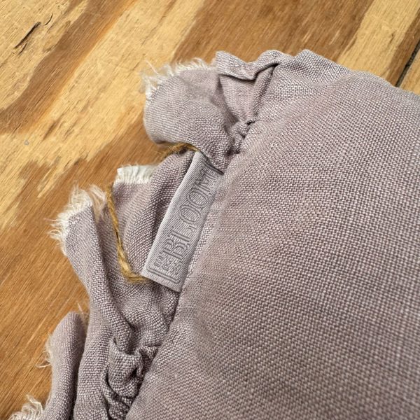 Kussen oudroze met ruffles - Afbeelding 3