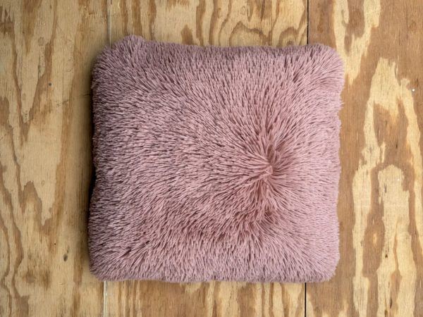 Kussen roze fluffy