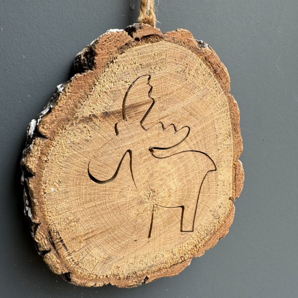 Houten hanger hertje - Afbeelding 2