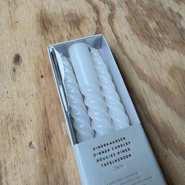Dinerkaarsen swirl Gusta - Afbeelding 2