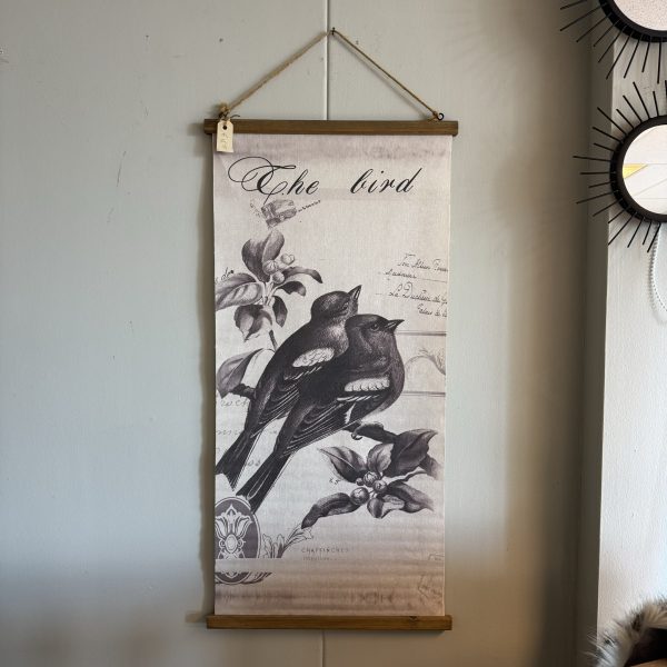 Vintage doek vogels