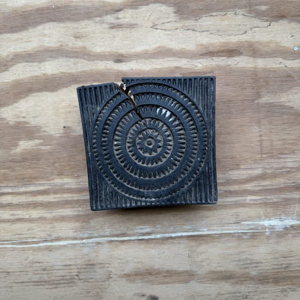 Oude Indische stempel cirkel