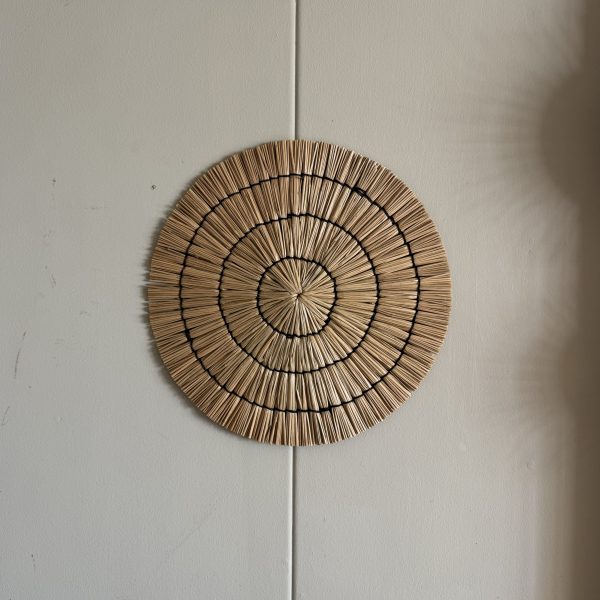 Placemat/wanddecoratie riet