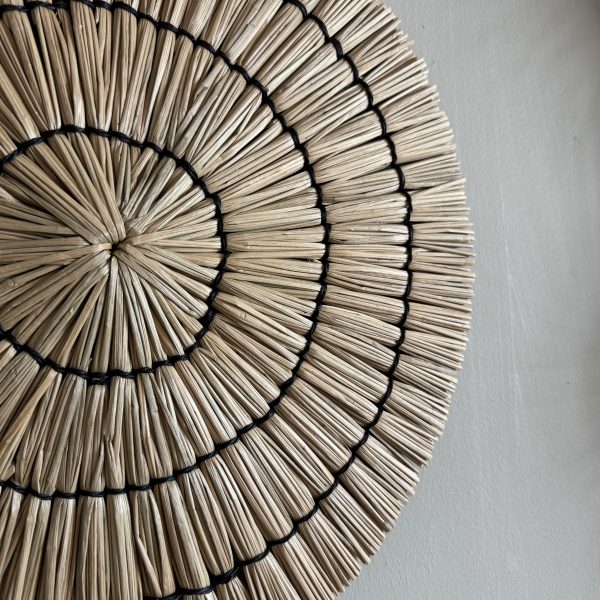 Placemat/wanddecoratie riet - Afbeelding 2